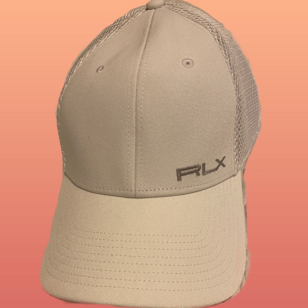 Men’s RLX White Golf Hat S/M